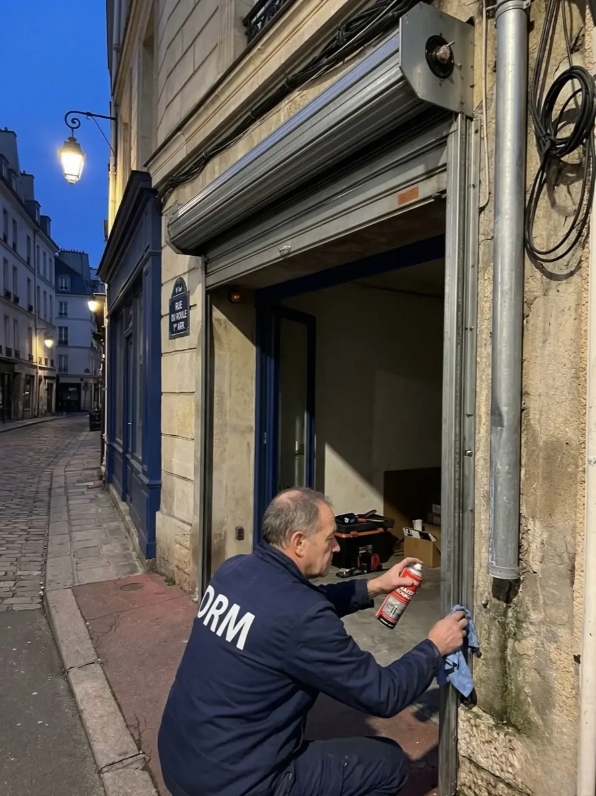 Entretien et maintenance de rideau métallique à Paris 13