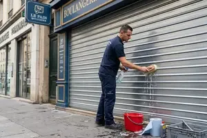 Entretien et maintenance de rideau métallique à Paris 13