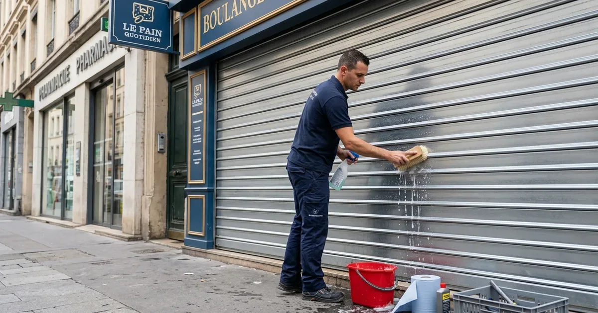 Entretien et maintenance de rideau métallique à Paris 13
